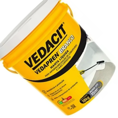 MANTA LIQUIDA VEDAPREN BRANCA BASE ACRIL 18KG VEDACIT