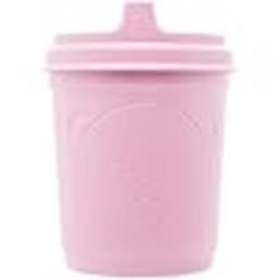 Copo Com Tampa Bambu e PP Baby Bear 400ml Rosa 221238