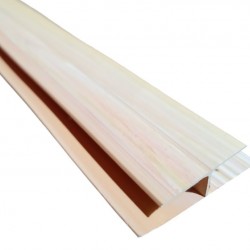 EMENDA RIGIDA 6,0MT CARVALHO/ROBLE/MARFIM