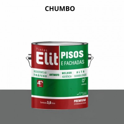 Tinta Piso Chumbo 3,6L Elit