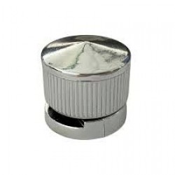 F - BOTAO FRANCES ABS CR METAL NOBRE