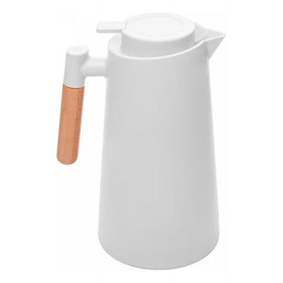 Garrafa Térmica Branca de Plástico de 1L, ESCAND 220001 LYOR