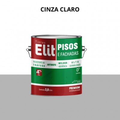 Tinta Piso Cinza Claro 3,6L Elit