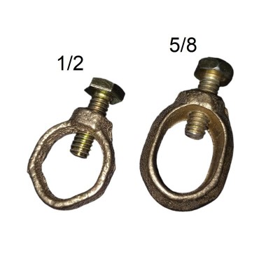 F - CONECTOR HASTE TERRA COBRE 5/8