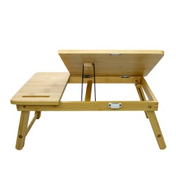 Mesa Para Laptop Dobrável de Bambu BM23187 Mimo