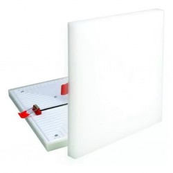 O - PAINEL LED 17W BORDA INFINITA QUAD 6500K B&D