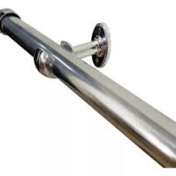 F - VARAO N2 SIMPLES 28MM 2MT CROM GARFOX