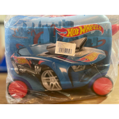 Mala de Viagem Infantil com Rodinhas do Hot Wheels Luxcel