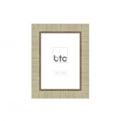 Porta Retrato 18x13 cm em Resina Bege BTC