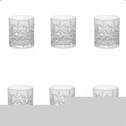 Conjunto 6 Copos Baixos de Vidro Stella 300ml - Wolff