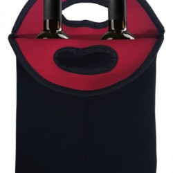 F - PORTA GARRAFA EM NEOPRENE P/02 GARRAFAS TP0803