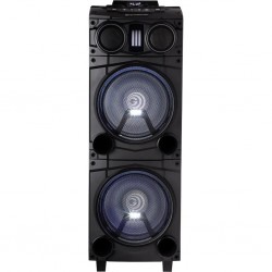 Torre de Som Black Bass Bluetooth com Entrada para Microfone 1200W GDB10M Gradiente