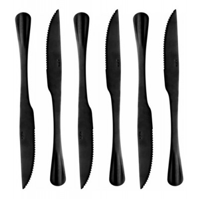 CJ 06 FACAS P/CHURRAS PT INOX POSITANO 1278 LYOR