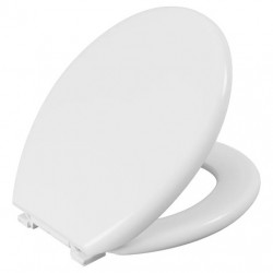Assento Vaso Sanitário c/ Almofada Oval Almofadado Perfumado Astra Branco