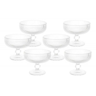 F - CJ 06 TACAS SOBREMESA 250ML SLEEK TC23231 MIMO