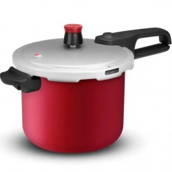 Panela Pressao Segura 4,5L Verm P2584404 Rochedo