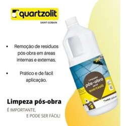 Limpador Pos Obra Quartzolit Uso Geral 1L