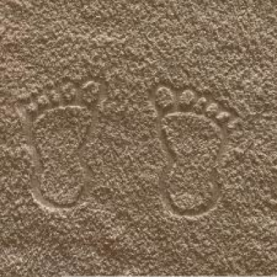 F - TOALHA PPES PEZINHOS 49505 45X70 8213 BEGE