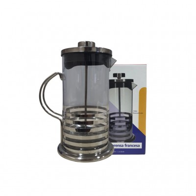 Cafeteira Prensa Francesa de Inox de 600ML - AF22427 MIMO