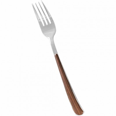 Conjunto 24 Peças de Talheres Cabo Amadeirado SG0052 BTC