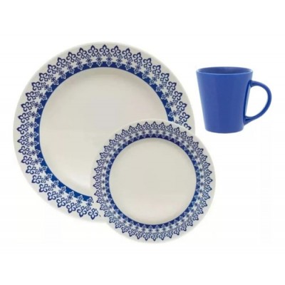 F - APARELHO JANTAR 12PC GRECIA AEA2 5108 OXFORD