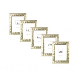 Porta Retrato 18x13 cm Fotografia Resina Dourada BTC