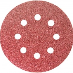 DISCO DE LIXA C/ VELCRO GRAO 060 - 125MM FERTAK