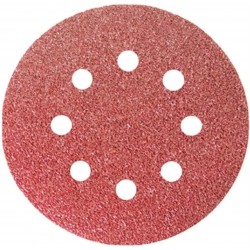 DISCO DE LIXA C/ VELCRO GRAO 060 - 125MM FERTAK