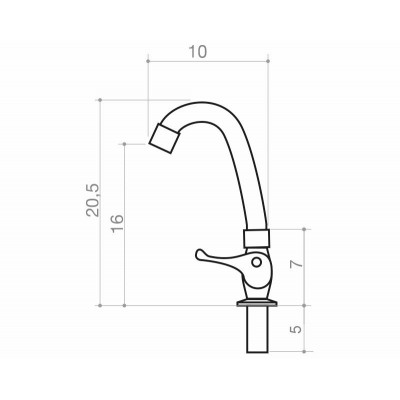 TORN LAVAT MESA GIRAT ALAVANCA ABS CR 1653 CIVITT