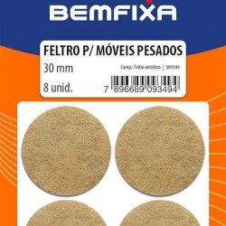 F - FELTRO ADES RED BG MOV PESAD 30MM BEMFIXA