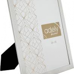 F - PORTA RETRATO 20X25 PRATA A109 7