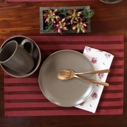 F - JOGO AMERICANO TRAMA SINTETICA AVULSO RAYAS ME