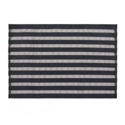 F - JOGO AMERICANO TRAMA DESIGN RAYAS PRETO