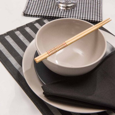 F - JOGO AMERICANO TRAMA DESIGN RAYAS PRETO