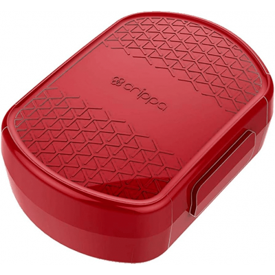 SABONETEIRA ELEGANTE VERMELHA CRIPPA