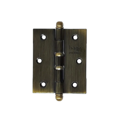 F - DOBRADICA COLONIAL C/ANEL 3X2 1/2 METAL NOBRE