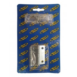 F - DOBRADICA GALVANIZADA 2 METAL NOBRE