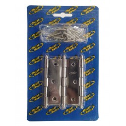 F - DOBRADICA CROM S/ ANEL 3 METAL NOBRE