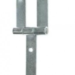 F - DOBRADICA PORTAO CHUMBAR 2 HASTE 8 METAL NOBRE