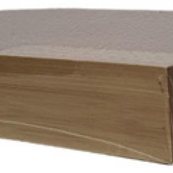 F - BANDEJA BAMBU RET PALHA 39CM BM24025 MIMO