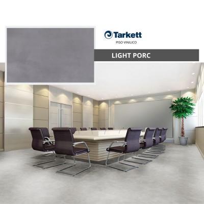 Piso Vinilico Ambienta Stone Light Porc 0,55X600X600mm Tkt