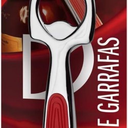 F - ABRIDOR DE GARRAFA INOX DOLCE VITA