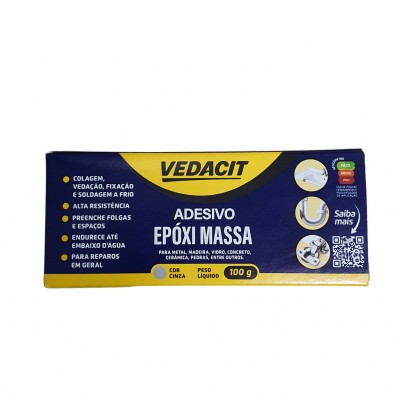 Adesivo Epoxi Massa 100Gr Vedacit