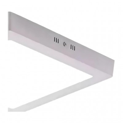 O - PAINEL LED 12W EMB QUAD 3000K BR ECO B&D