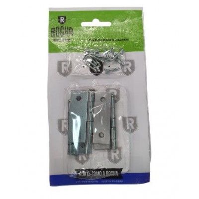 F - DOBRADICA GALVANIZADA 2 ROCHA