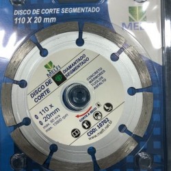 DISCO DIAMANTADO SEGMENTADO 4.1/2 110X20X20MM MELFI