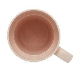 Xicara Cafe Empilhavel Bambu e PP Lines Salmão 120Ml 2955 Lyor