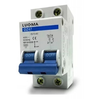 F - DISJUNTOR BIPOLAR 25A LUKMA