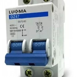 F - DISJUNTOR BIPOLAR 10A LUKMA