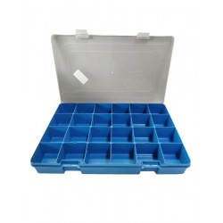 Caixa Organiz Grande 22X37 Crist/Az Global Plastic